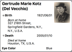 3. Gertrude Maire Kotz (Del&nbsp;Vecchio)